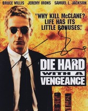 Jeremy Irons signed autograph 20x25cm DIE HARD in person autograph COA