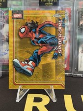 2026 Topps Chrome Marvel Spider-Girl #161 Gold Wave Refractor /50