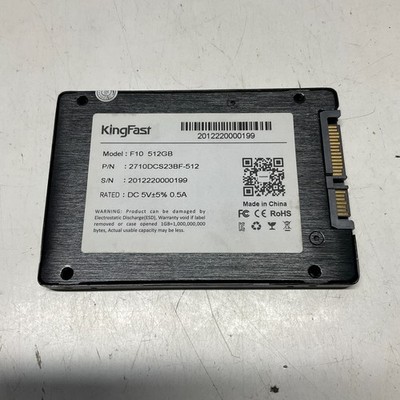 KingFast F10 2710DCS23BF-512 512 GB SATA III 2.5 in Solid State Drive