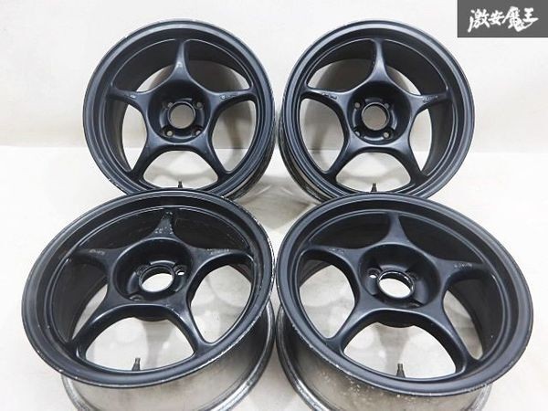 Enkei Rp01 Rp-01 16 Inch 7J 32 Pcd100 4 Holes Home Painted Black 