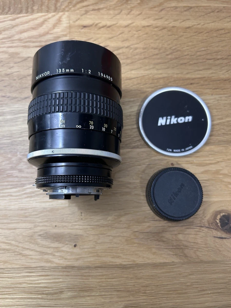 Nikon AI-S f/2 Camera Lenses 135mm Focal for sale | eBay