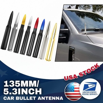 Various Color 5.3'' CAR SHORT BULLET ANTENA MAST RADIO For Honda/ Toyota/ Lexus