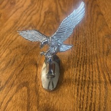 Eagle Hood Ornament Zinc Alloy Car Hood Ornaments 3d Eagle-shaped Sticker L-1