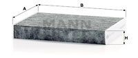 Mann-Filter CUK27009 Filter, Innenraumluft Passend FüR Fiat Opel Renault-image