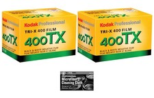 Kodak Tri-X TX 400 Black and White Negative Film 35mm, 24 Exposures - 2-Pack