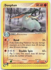 Donphan Rare EX Ruby and Sapphire RS Fighting 17/109 2003 NM on eBay