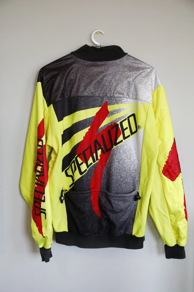 Chaqueta de invierno ciclismo vintage especializada - talla L grande - Hecha en Italia  Foto 4 de 4