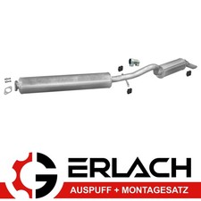 Endschalldämpfer für Opel Sintra 2.2i 16V 2.2 Dti 1152