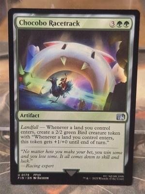 U 0179 Chocobo Racetrack Artifact Uncommon Final Fantasy NM Card MTG FIN FFVII