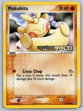 Makuhita Reverse Holo Emerald 54/106 Pokemon Card NM on eBay