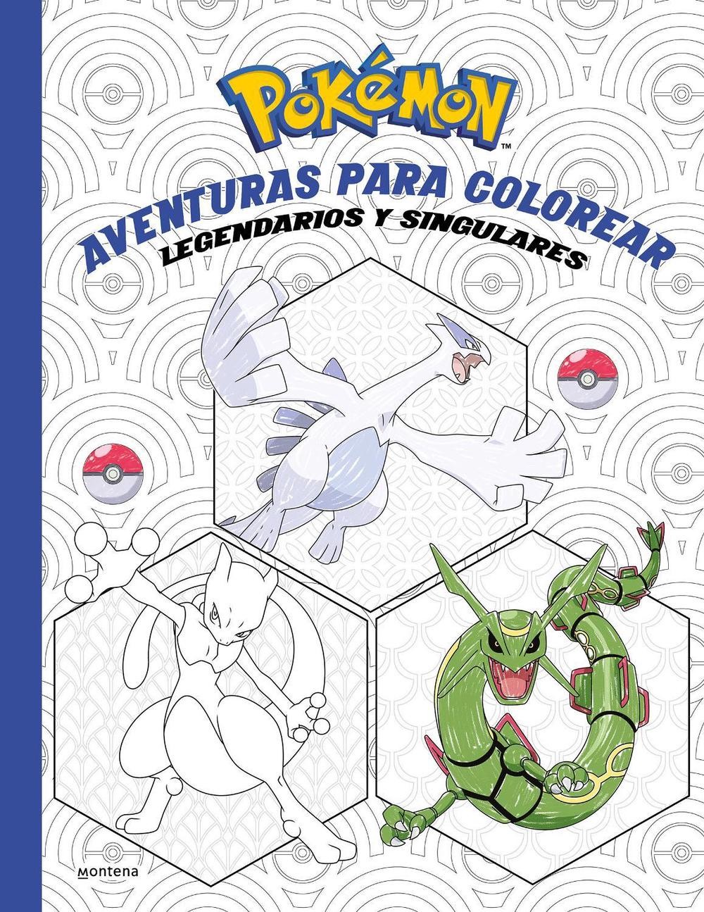 Pokmon. Aventuras para colorear: legendarios y singulares / Pokmon Coloring Adve