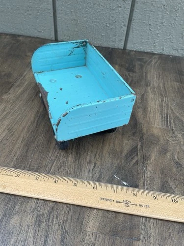 1962-1963 TONKA airlines luggage baggage cart for parts or restoration