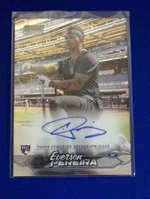 ⚾ 2024 Topps Stadium Club Baseball Auto Rookie #SCCA-EP Everson PEREIRA ⚾