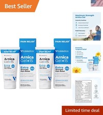 Extra Strength Arnica Gel Plus - Muscle Pain Relief  Bruise Care, 2 Ounce Pack