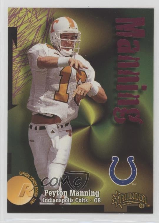 1998 Skybox Thunder Peyton Manning #239 HOF