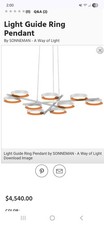 Sonneman 2656 White/ Orange Light Guide Ring ...