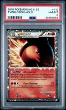 2010 POKEMON HEARTGOLD SOULSILVER TYPHLOSION PRIME #110 ULTRA PSA 8 NM 119299064