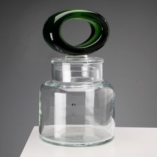 Vaso Vetro Murano Design Vetreria Fratelli Toso Italia Anni 60-70 Originale
