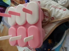 Popsicle mold 6 Set Pcs Popsicle FreeShip Silicone BPA Free Ice Pop EasyRelease 