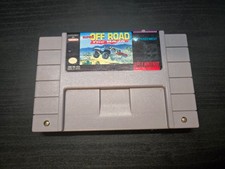 Super Nintendo Super OFF ROAD The Baja Game Cartridge Tested & Working