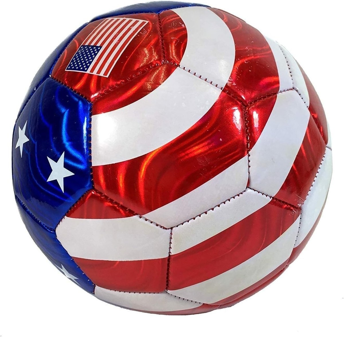 USA Flag Soccer Ball Summer Outdoor Sport Soccer Fan World  display picture 3