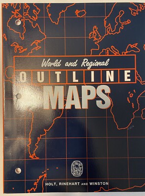 Social Studies : World and Regional Outline Maps 1995 Home School ...