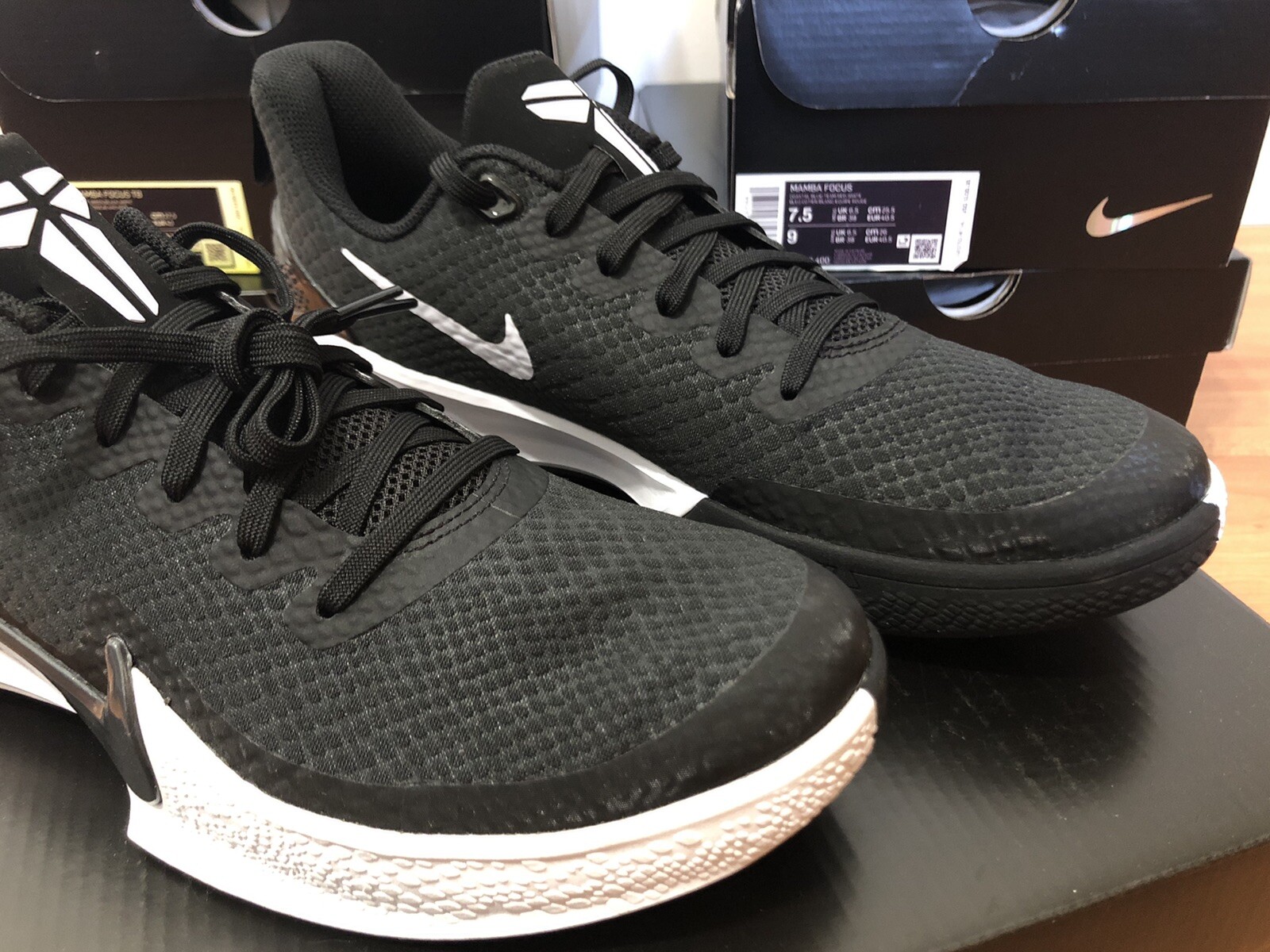 Size 8.5 - Nike Mamba Focus Black 2019 
