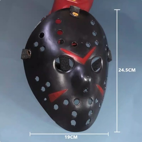 Jason Voorhees Black FridayThe 13th Horror Hockey Halloween Mask Cosplay Prop - Picture 13 of 19