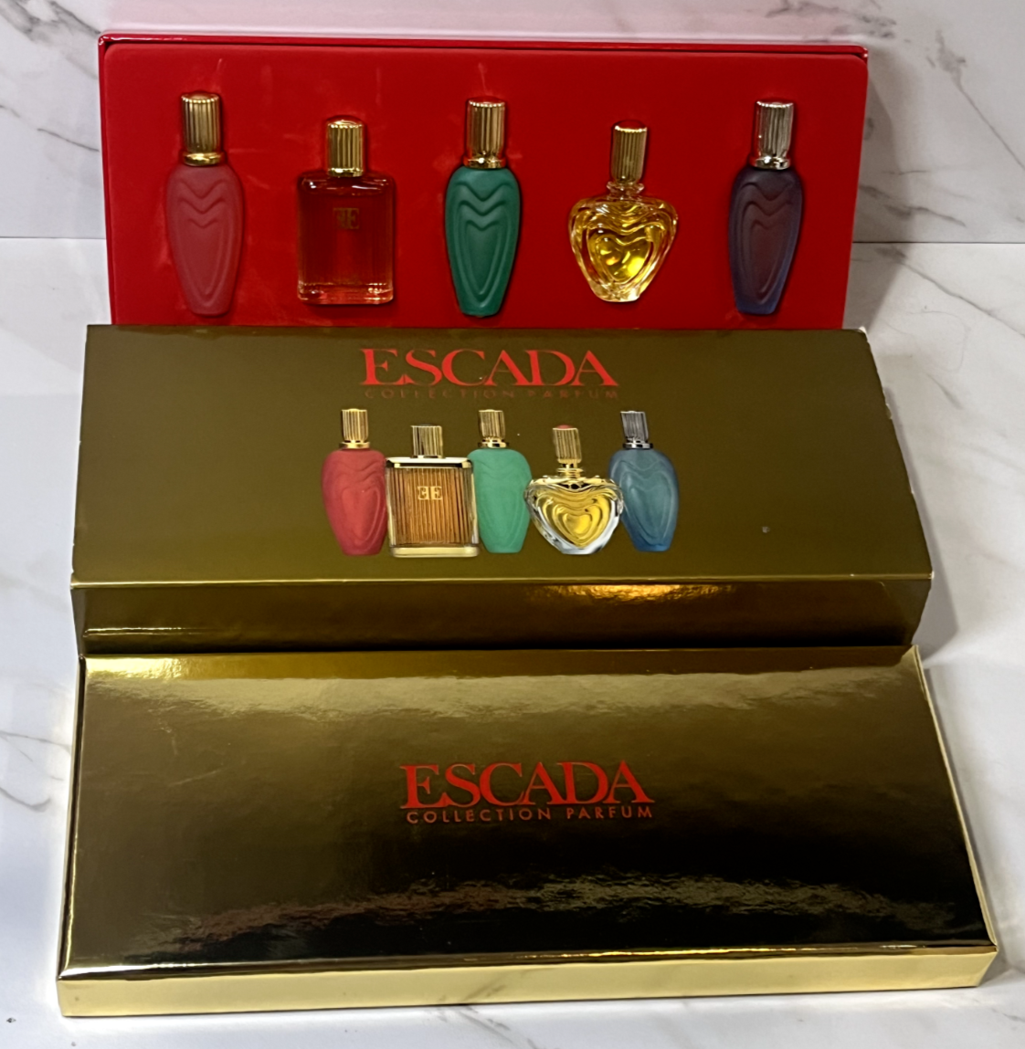 Escada Collection Parfum Gift Set Limited Edition Summer 1990s | eBay
