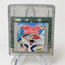 Woody Woodpecker (Nintendo Game Boy Color, 2001) Authentic - Tested