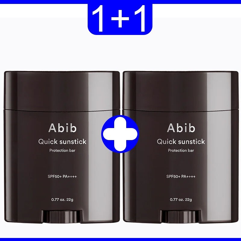 1+1 Abib Quick Sunstick Protection Bar SPF50+ PA++++ - 22g sun stick sun screen