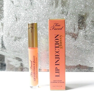 Too Faced Lip Injection Glossy Juicy Color Plumping Lipgloss in Babe Alert 4g