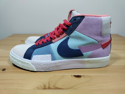 Nike SB Zoom Blazer Mid PRM Lilac Court Blue Corpa Men's Size 9.5 DA8854-500