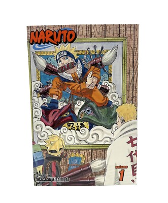 Naruto 25th Anniversary Manga Vol. 1 Variant Cover Viz Media SDCC 2024 Exclusive