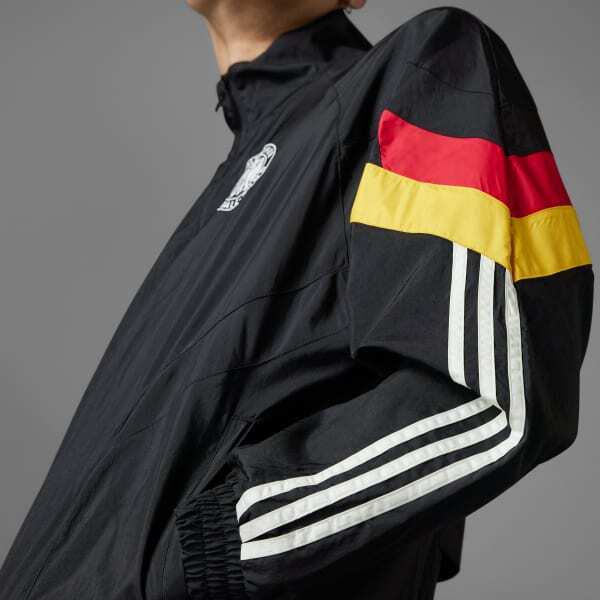 adidas Germany 1996 Woven Track Top Mens Soccer Jacket Asia-Fit