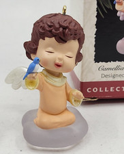 Hallmark Keepsake Ornament Camellia Marys Angels 8th in series 1995 bluebird