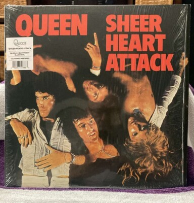 QUEEN''Sheer Heart Attack by''(180g half-speed Vinyl,Sep-2015,)EX/EX, NEVER PLAYED