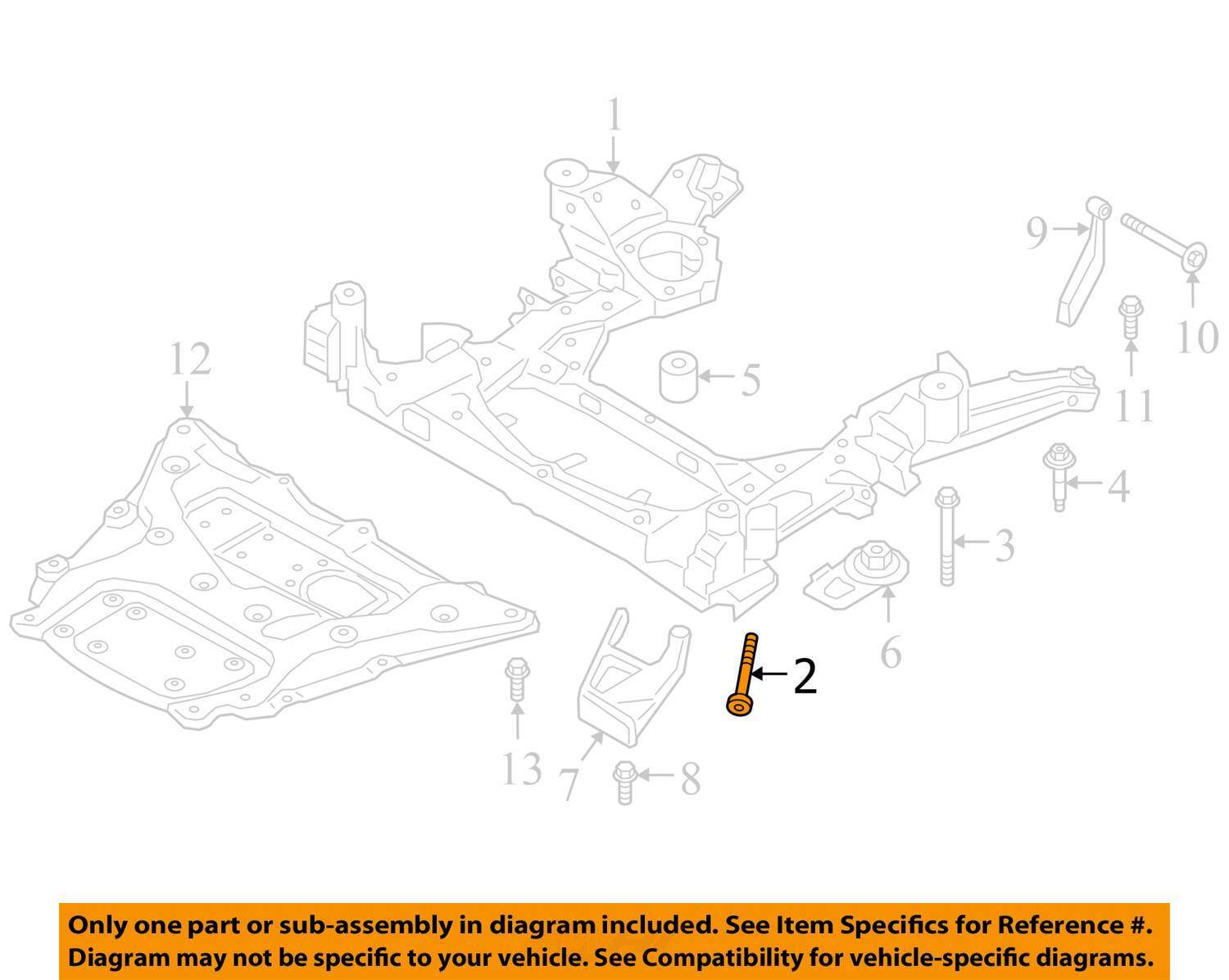 BMW OEM 19-24 X5 Suspension Components-Ft Lwr Cntl Arm Mount Bolt 07146885389