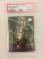 1998 Black Diamond Paul Pierce 101 PSA 8 NM-MINT ROOKIE HALL OF FAMER