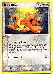 Pokemon EX Unseen Forces  77/115 Card - Teddiursa