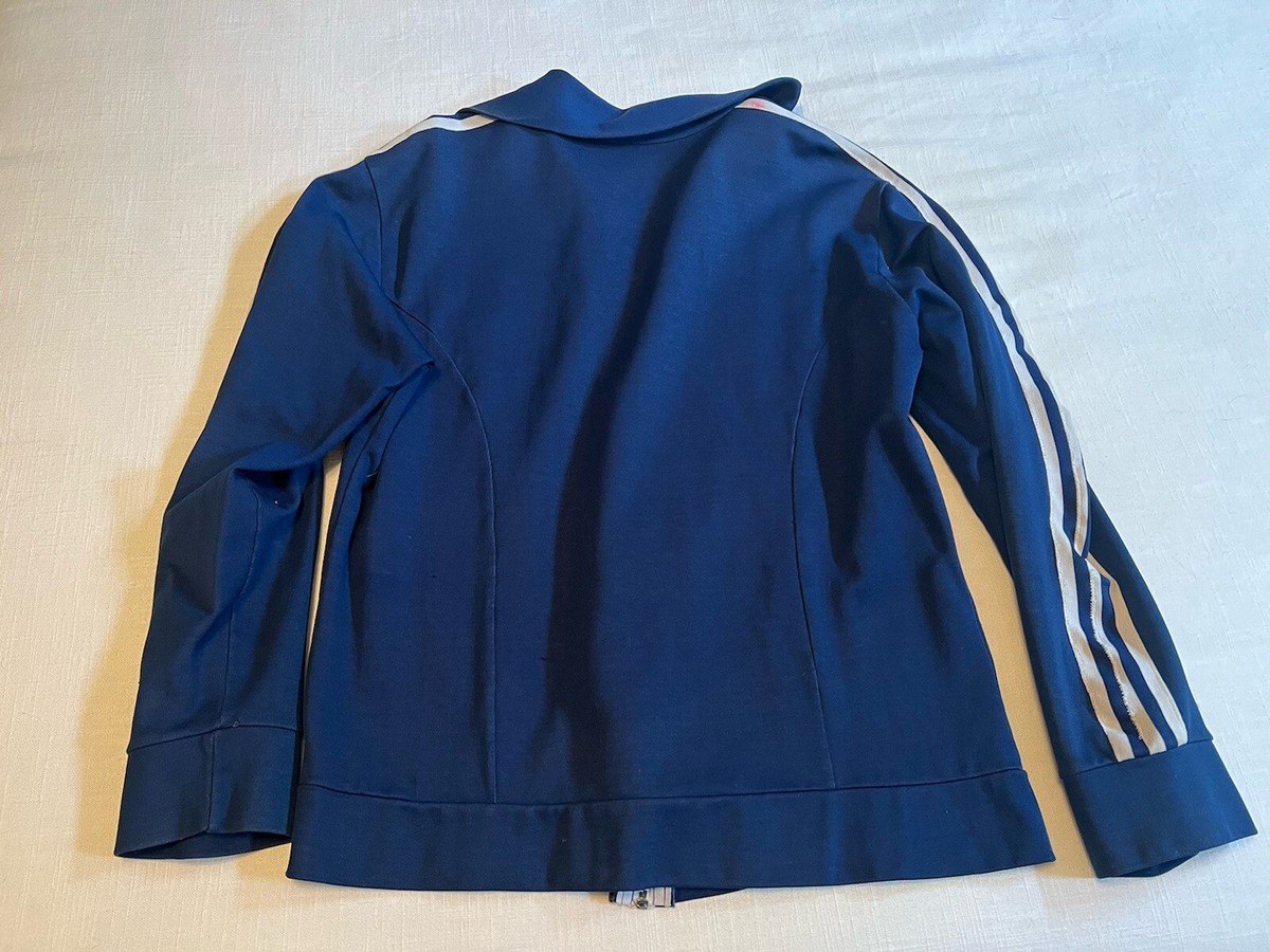 トップス 70s80s adidas track jacket Vintage Adidas 70s/80s Track Top- Zip up-Blue Jacket Men | eBay