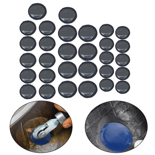 Quick Fix Tire Repair Kit 30 Pcs Rubber Patches Efficient and Long Lasting - Picture 3 of 7