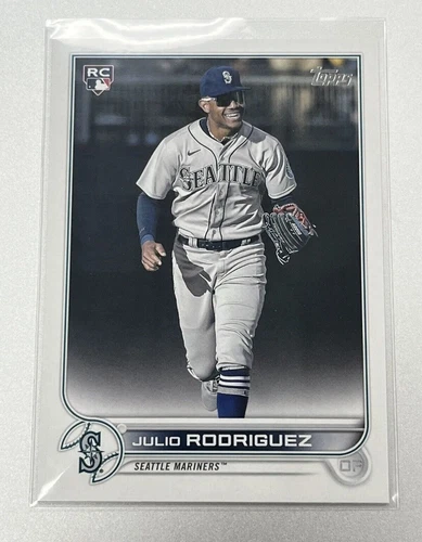 2x 2022 Topps Factory Set Julio Rodriguez Rookie Image Photo Variation #659 Lot