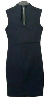 Rolla Coster Women's Sleeveless Bodycon Dress Career Formal Size M Black Nwt. B3