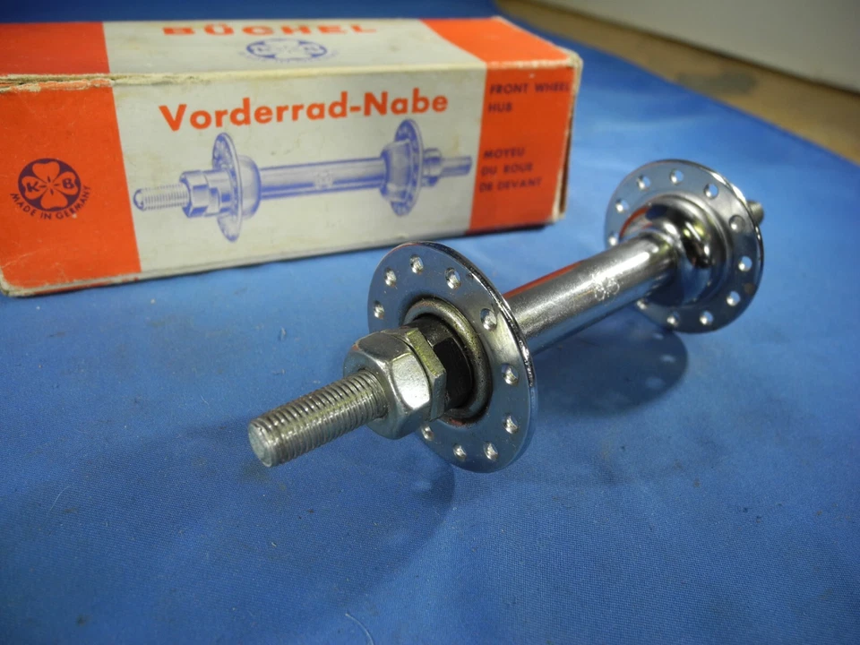 Rare Vintage NOS Büchel Vorderradnade Front Hub Germany Bicycle 24 Spoke - Image 3 of 4