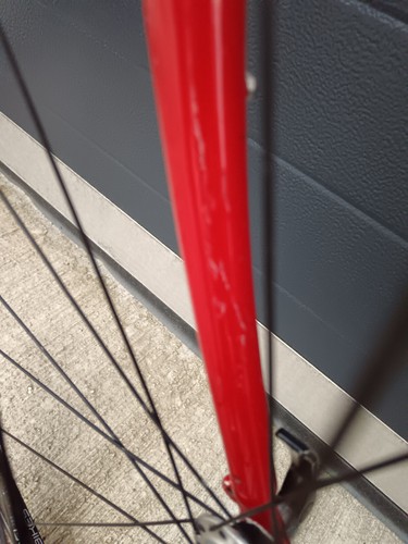Islabike Luath 700 L 16spd Rosso Giovanile Junior Strada CicloCross Triathlon - Foto 9 di 14
