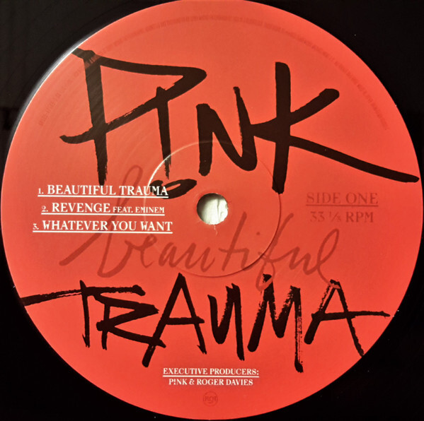 米2discs LP P!nk Beautiful Trauma 88985474691 RCA /00520 P!nk signed Beautiful Trauma 12