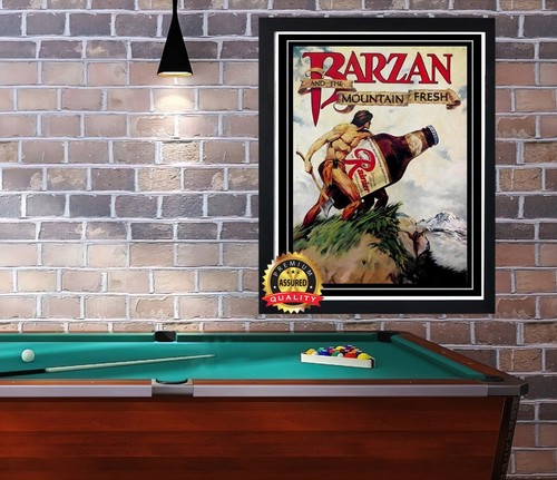 Rainier Beer - Barzan And The Mountain Fresh - Metal Sign 11 x 14 - Imagen 2 de 3