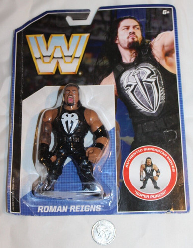 WWE Roman Reigns Retro WWF NXT MOC Action Figure S...