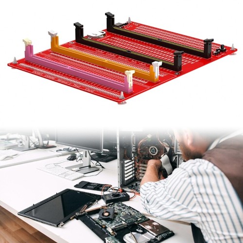 DDR3/4/5 Memory Slot Tester Card Desktop Memory Test Card with LED Lights for PC - Picture 2 of 8